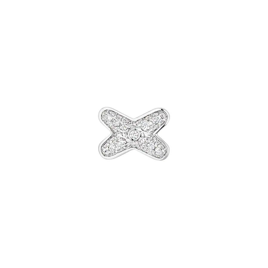 [Camiery]JEUX DE SILVER DIAMOND EARRINGS
