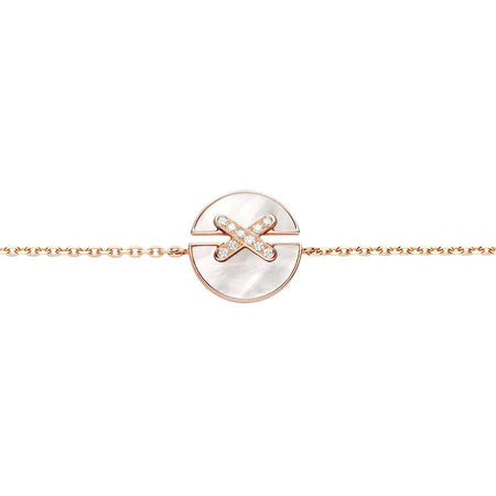 [Camiery]JEUX DE BRACELET MOP PINK GOLD DIAMONDS