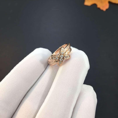 [Camiery]JEUX DE PINK GOLD DIAMOND RING