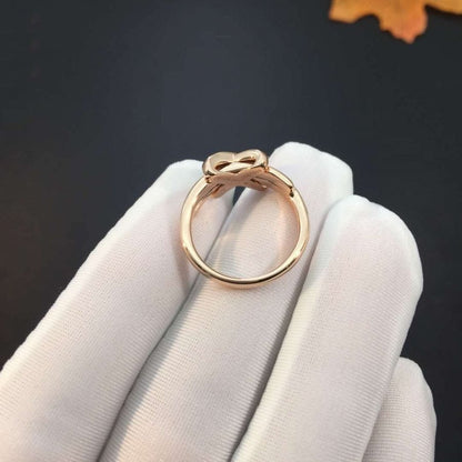 [Camiery]JEUX DE PINK GOLD DIAMOND RING