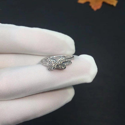 [Camiery]JEUX DE SILVER DIAMOND RING