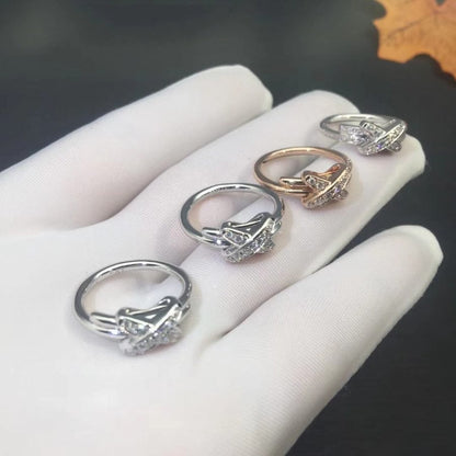 [Camiery]JEUX DE SILVER DIAMOND RING