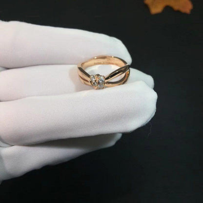[Camiery]LIENS RING PINK GOLD DIAMOND