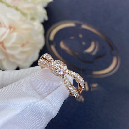 [Camiery]LIENS PINK GOLD DIAMOND RING