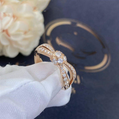 [Camiery]LIENS PINK GOLD DIAMOND RING