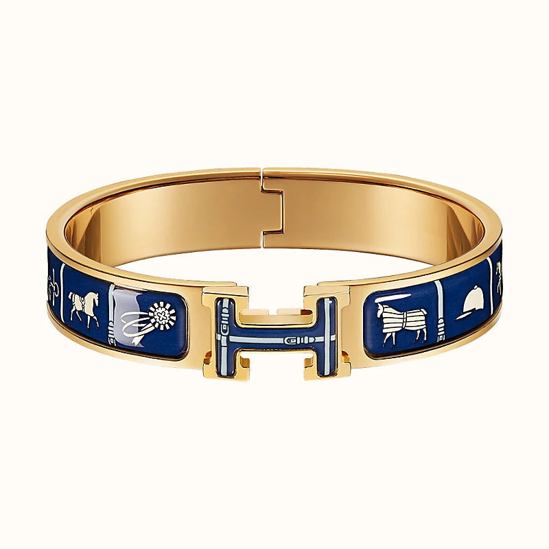 [Camiery]H COUVERTURES DARK BLUE BRACELET