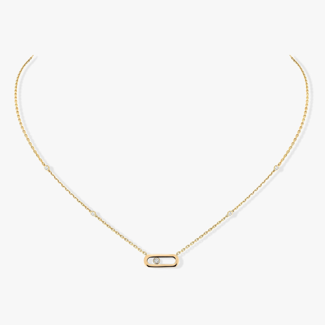 [Camiery]MOVE UNO DIAMOND NECKLACE