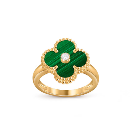 [Camiery]CLOVER DIAMOND RING GOLD COLLECTION