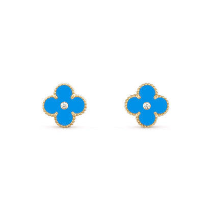 [Camiery]CLOVER  15MM DIAMOND EARRINGS COLLECTION