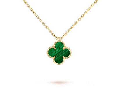 [Camiery]CLOVER MINI 9.5MM CARNELIANS NECKLACE COLLECTION