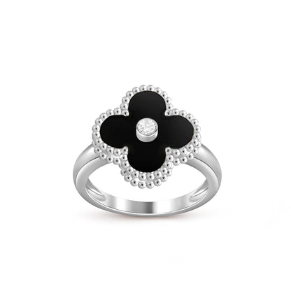 [Camiery]CLOVER SILVER DIOMND RING COLLECTION