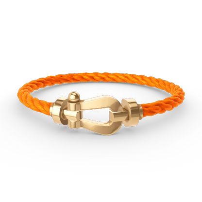 [Camiery]FORCE LARGE HORSESHOE NO DIAMOND BRACELET GOLD