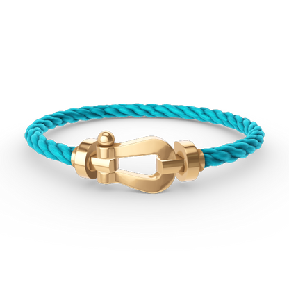 [Camiery]FORCE LARGE HORSESHOE NO DIAMOND BRACELET GOLD