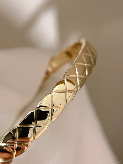 [Camiery]KOKO CRUSH HALF DIAMONDS GLOD SILVER ROSE GOLD
