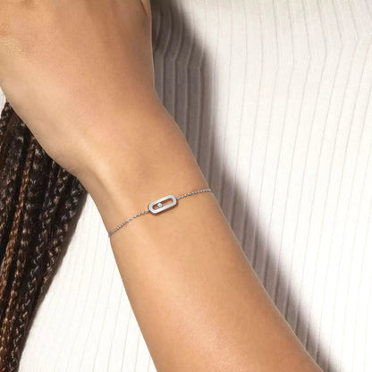 [Camiery]Move Uno Diamond Bracelet