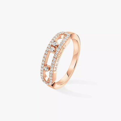 [Camiery] Baby Move Gold Diamond Pave_ Ring