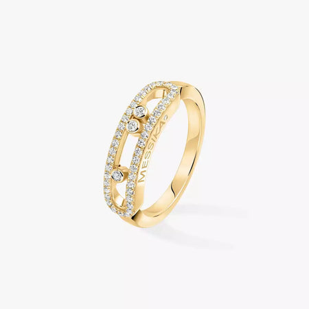 [Camiery] Baby Move Gold Diamond Pave_ Ring