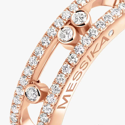 [Camiery] Baby Move Gold Diamond Pave_ Ring