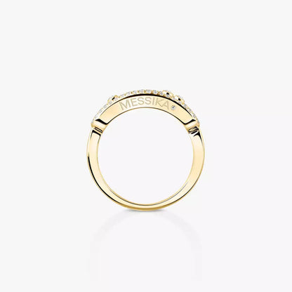 [Camiery] Baby Move Gold Diamond Pave_ Ring