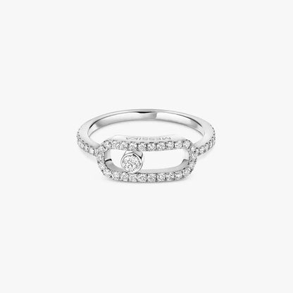 [Camiery]Move Uno Diamond Ring in Gold