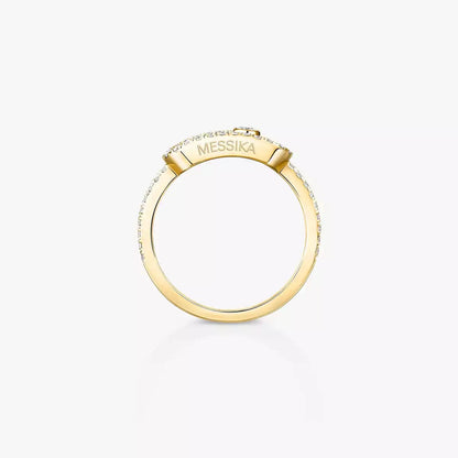 [Camiery]Move Uno Diamond Ring in Gold