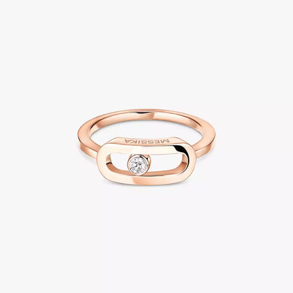 [Camiery]Move Uno Diamond Ring in Gold