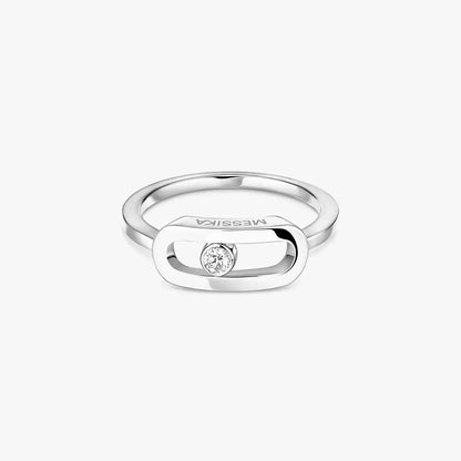 [Camiery]Move Uno Diamond Ring in Gold