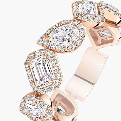 [Camiery]Diamond Wedding Ring My Twin