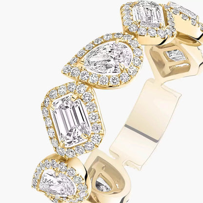 [Camiery]Diamond Wedding Ring My Twin