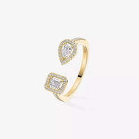 [Camiery]My Twin Toi Gold Diamond Ring