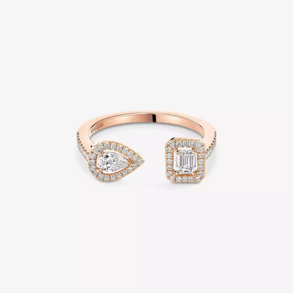 [Camiery]My Twin Toi Gold Diamond Ring