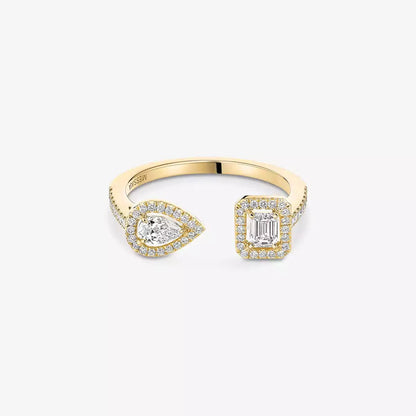 [Camiery]My Twin Toi Gold Diamond Ring