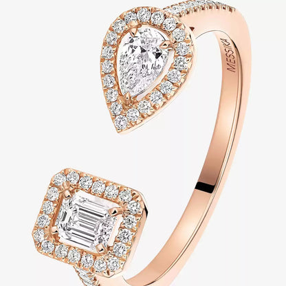 [Camiery]My Twin Toi Gold Diamond Ring