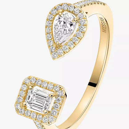[Camiery]My Twin Toi Gold Diamond Ring
