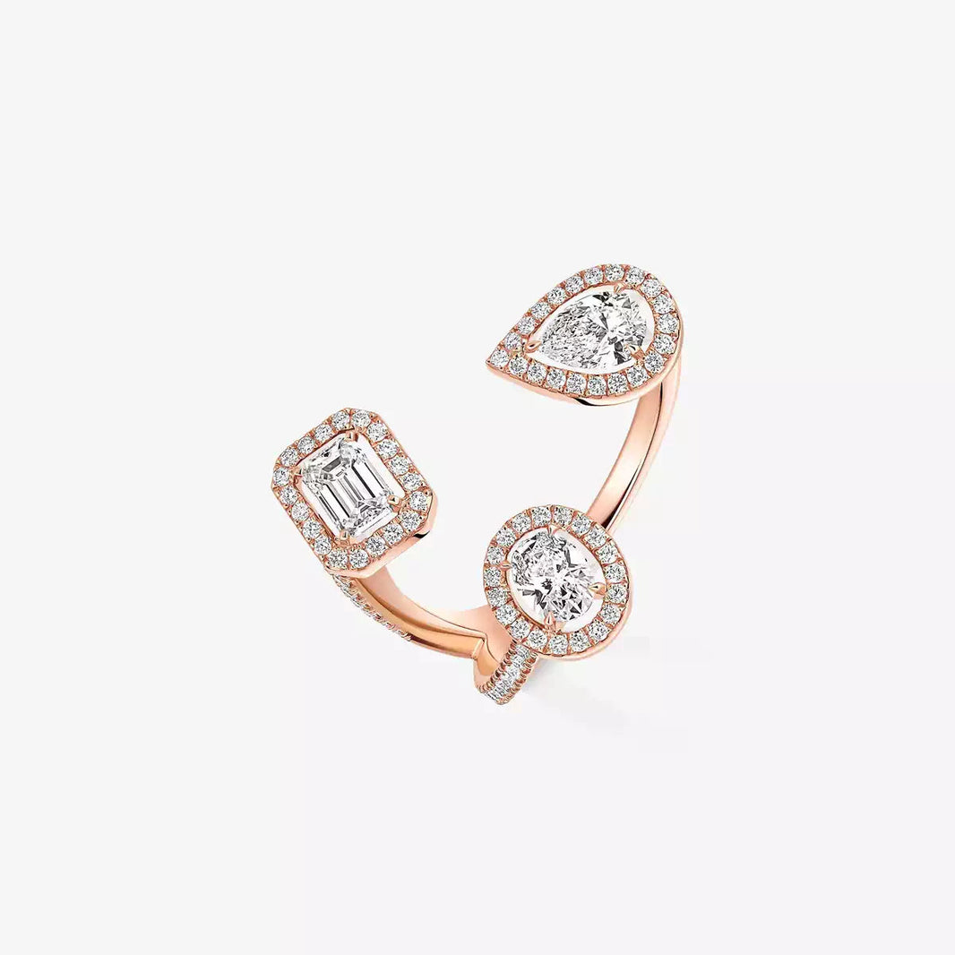 [[Camiery] Diamond Ring 0,25ct My Twin Trilogy