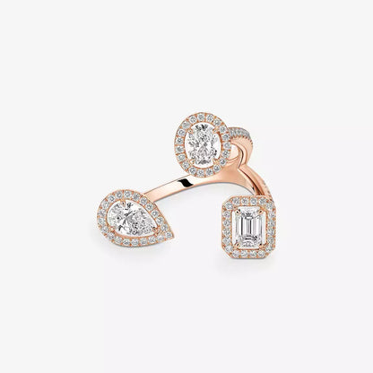 [[Camiery] Diamond Ring 0,25ct My Twin Trilogy