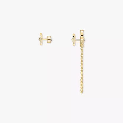 [Camiery]Move Uno Diamond Earrings