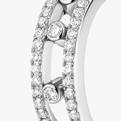 [Camiery]Diamond Pave_ Hoop Earrings Move
