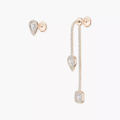 [Camiery]Diamond Drop Earrings My Twin