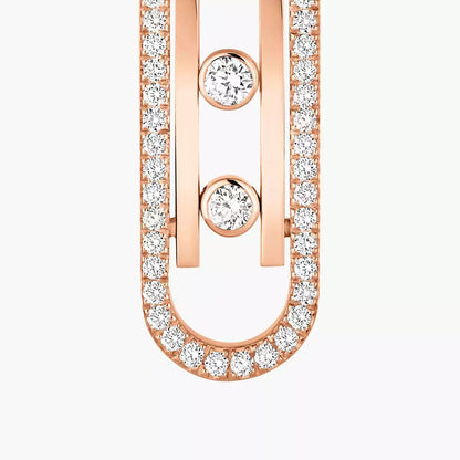 [Camiery]Diamond Pendant Earrings Move 10Th