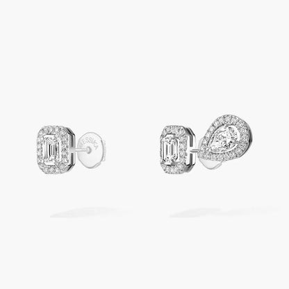 [Camiery]Diamond Earrings 0,10ct My Twin 1+2