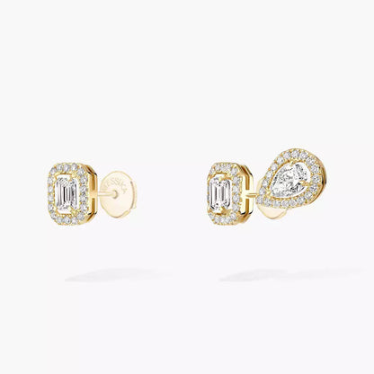 [Camiery]Diamond Earrings 0,10ct My Twin 1+2