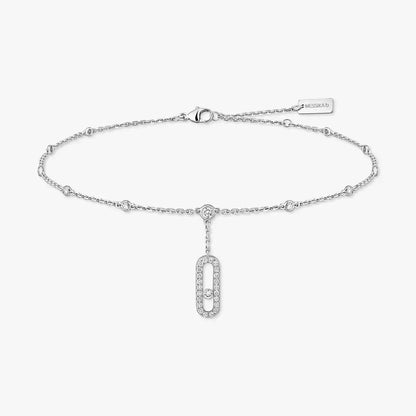 [Camiery] Move Uno pavé ankle bracelet