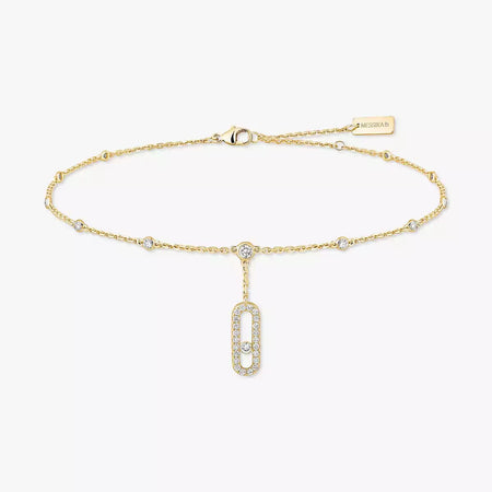 [Camiery] Move Uno pavé ankle bracelet