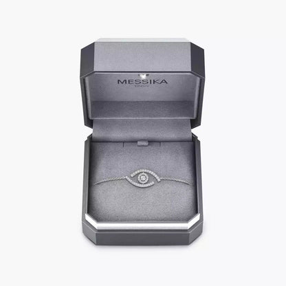 [Camiery]Lucky Eye Pave-Set Diamond Bracelet