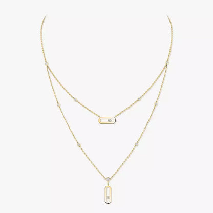 [Camiery] Move Uno Diamond Necklace