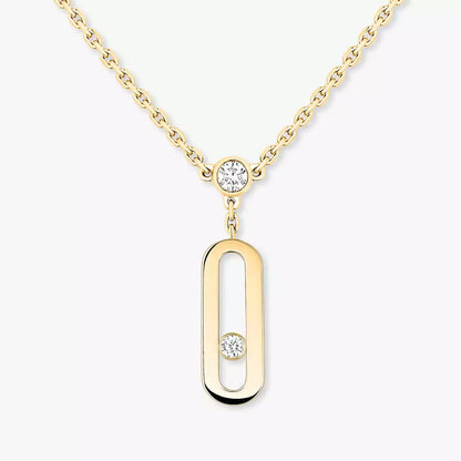 [Camiery] Move Uno Diamond Necklace