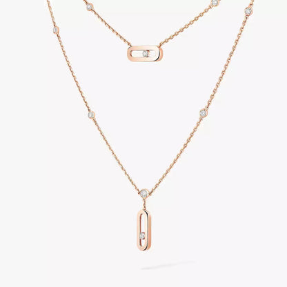 [Camiery] Move Uno Diamond Necklace