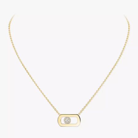 [Camiery]So Move Diamond Necklace in Gold