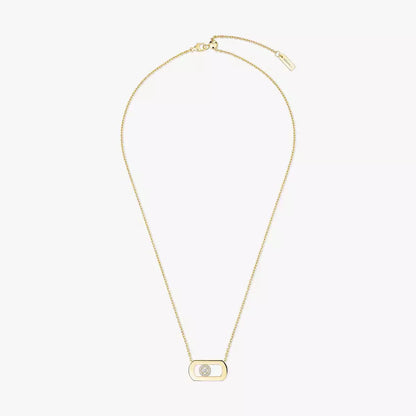 [Camiery]So Move Diamond Necklace in Gold